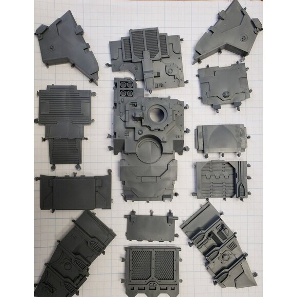 Games Workshop Other - 30K Space Marine Bits Spartan Assault Tank Front Crew Compartment & Drop Hatch